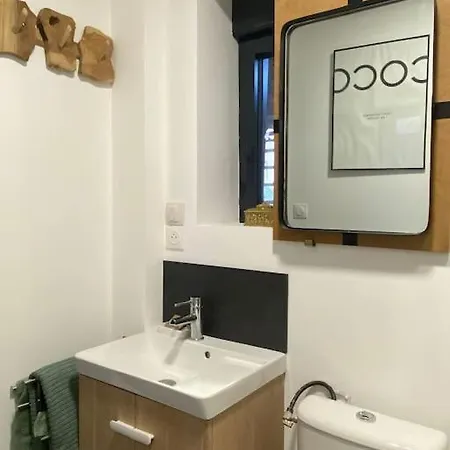 La Grange Eiffel Cosy Avec Parking Ferme Et Terrasse Wood Apartamento *